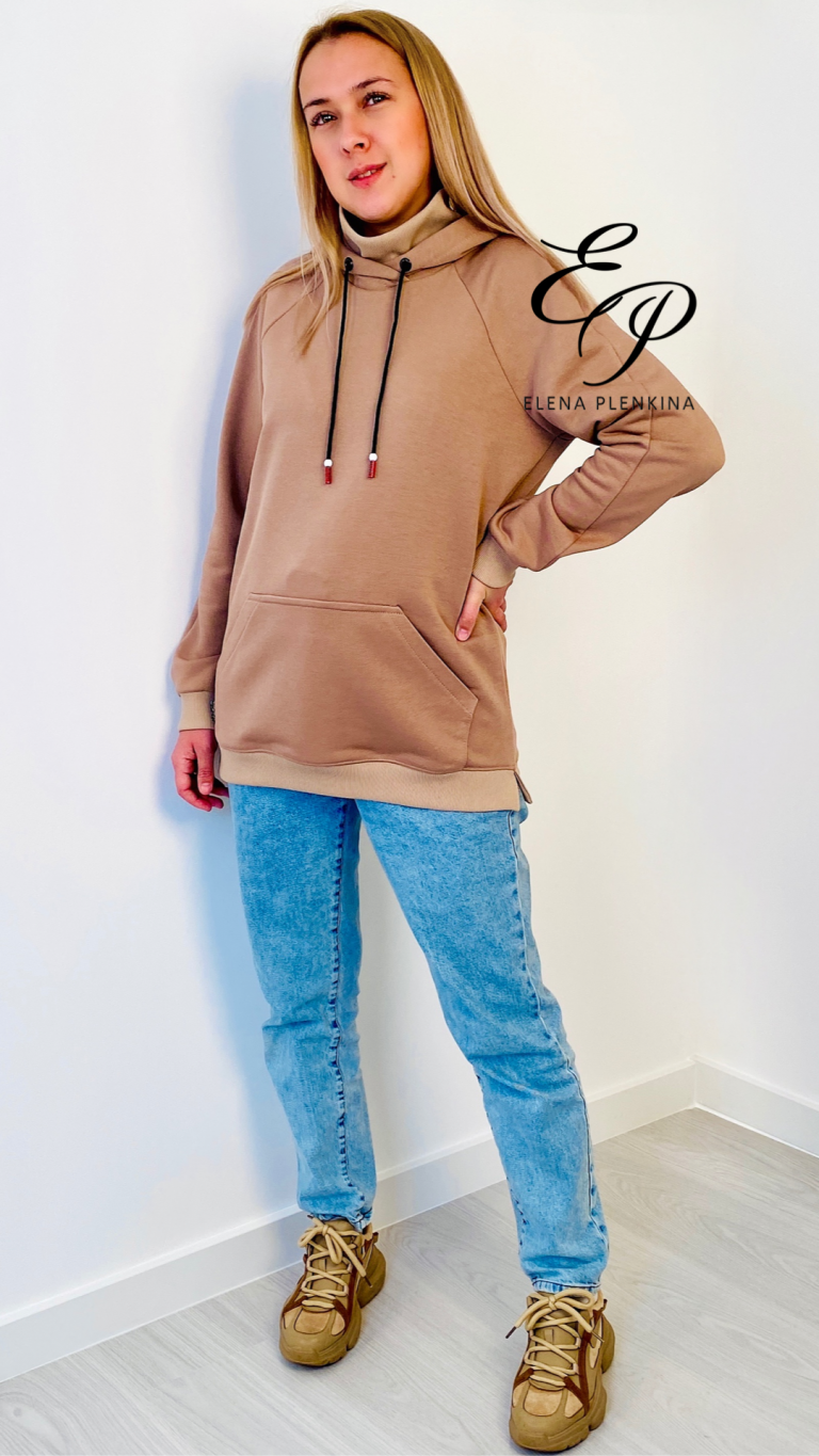 Толстовка/свитшот “Наташа” – elena-plenkina.ru