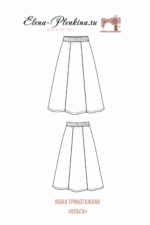 Юбка трикотажная "Ольга" — изображение 2