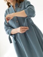 Платье-рубашка "White Heaven" — изображение 9