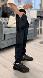 Брюки трикотажные "Макар" мальчики — изображение 9