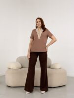 Брюки трикотажные "Эйми" — изображение 2