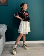 Юбка-шорты "Адалин" девочки — изображение 4